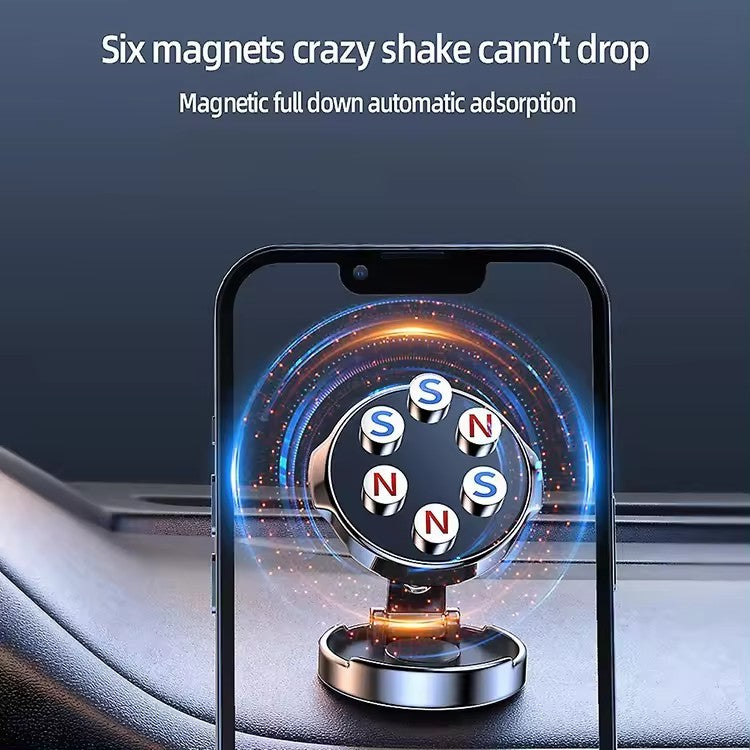 Strong Magnetic Rotation Height Adjustable Car Phone Holder